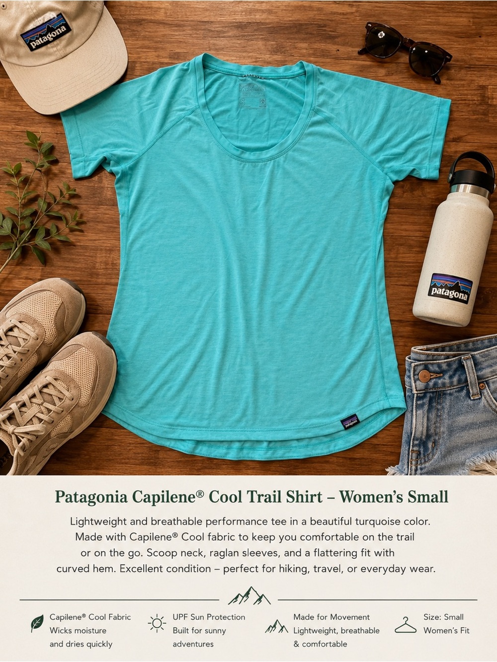 Patagonia Womens Capilene Cool Daily T-shirt (u1)